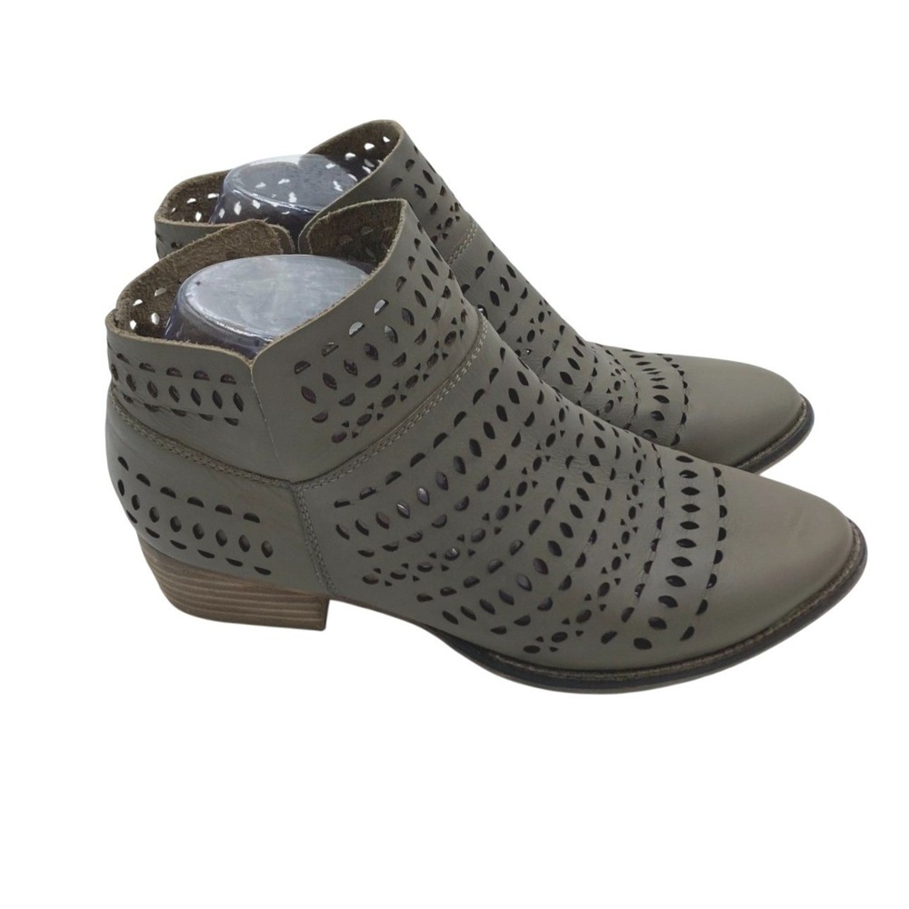 Seychelles Womens Size 7‎ M Brown Leather Ankle Fashion Boots Bootie